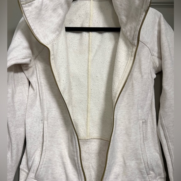 Lululemon Radiant Jacket Heathered Oatmeal - Size 6 - Picture 12 of 12